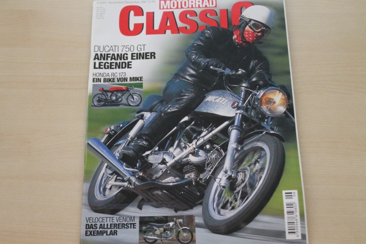 Deckblatt Motorrad Classic (06/2001)
